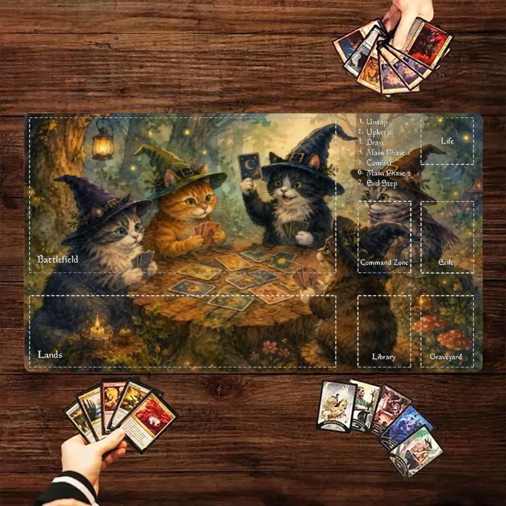 Witch Cats Speelkaarten Magic  - Door Mat Blank recensie en prijs