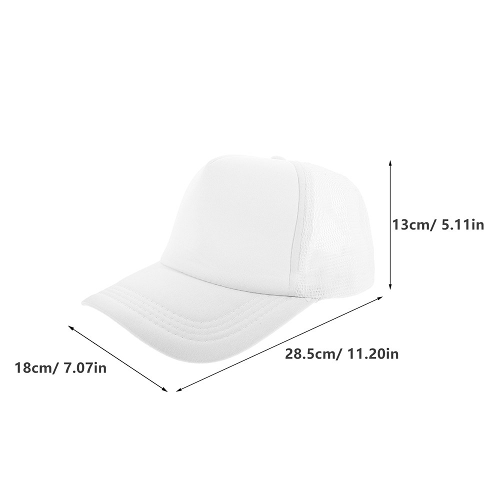 5 stuks blanco honkbalpetten m - Hat Sublimation Blank recensie en prijs